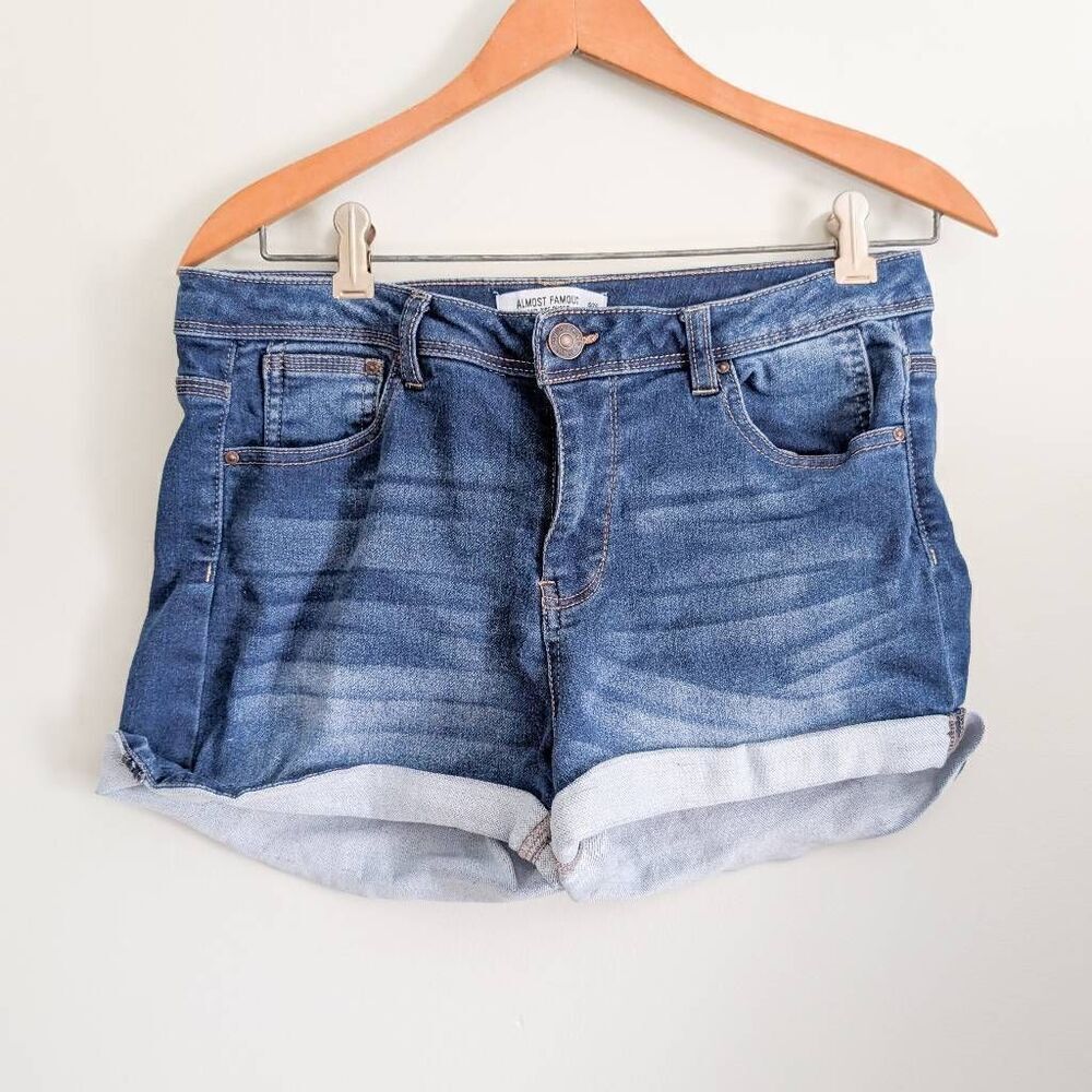 Almost Famous Mid Rise Denim Short 11